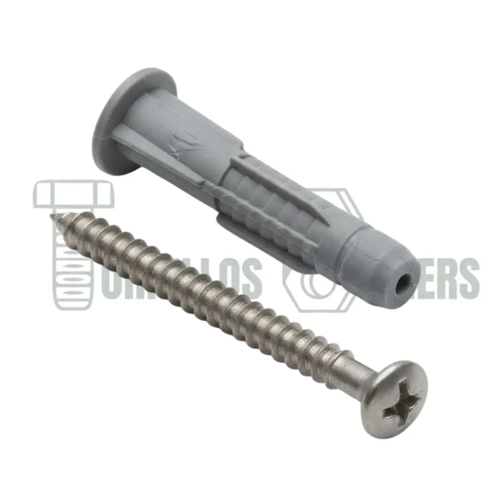 [ANCTN56T] TAQUETE NUDO PLAST 5/16 C/TOR TN56T
