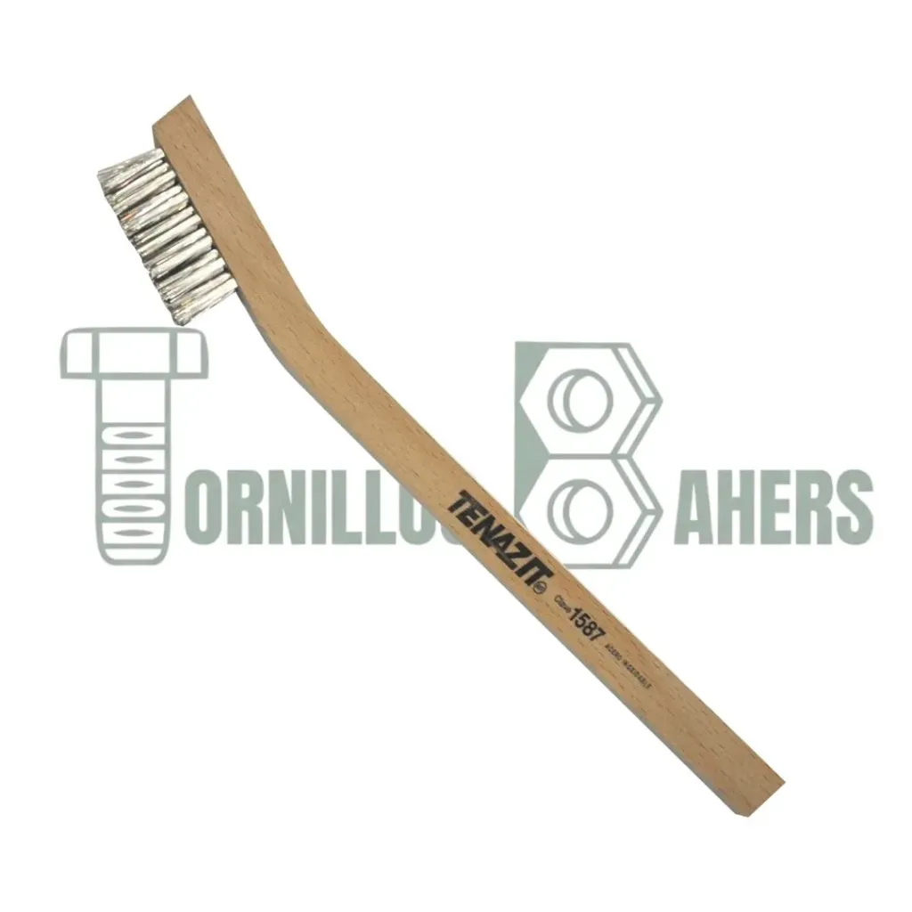 [AUS1587] CEPILLO MANGO MADERA INOX 3X7X13  1587 AUSTROMEX
