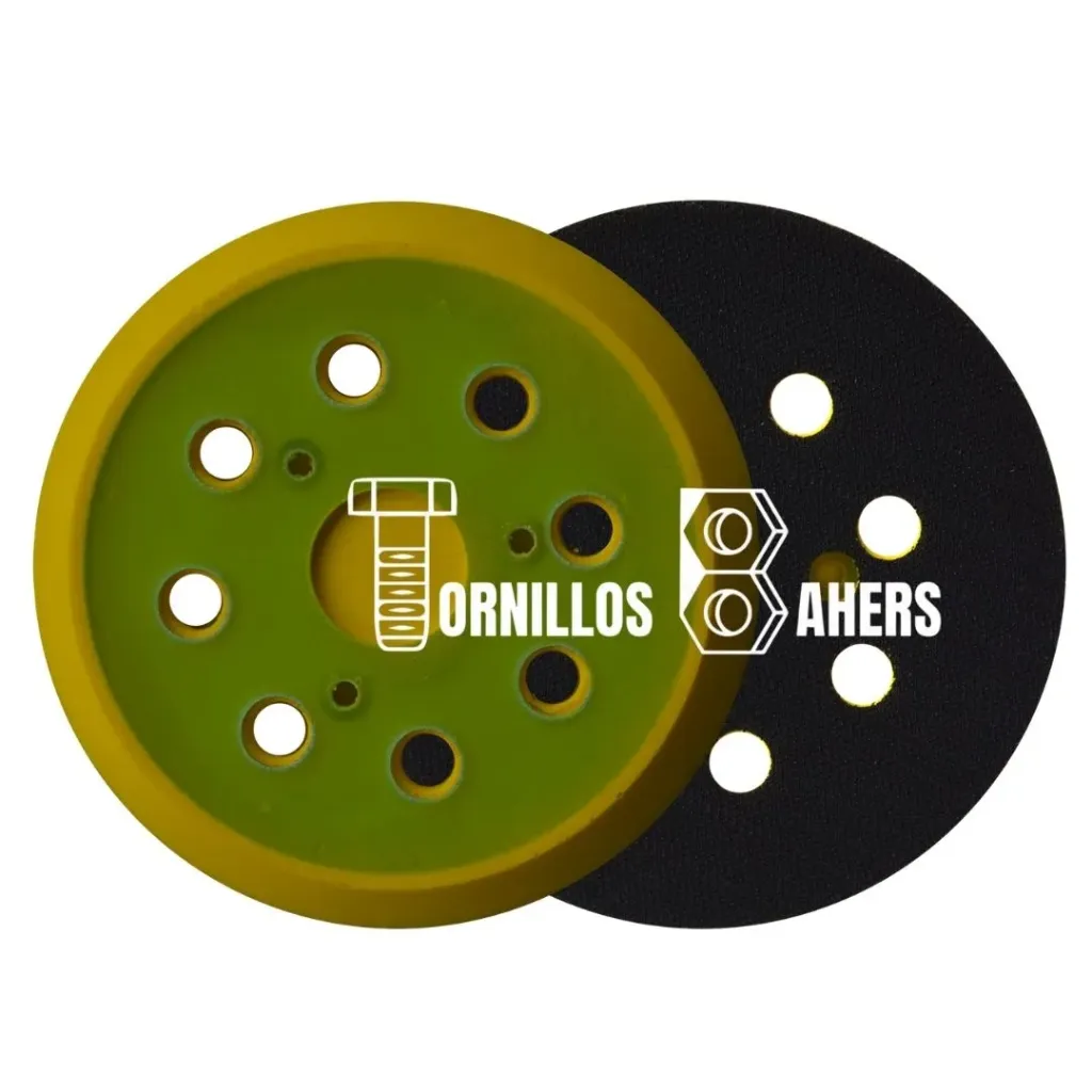 [AUS1629] RESPALDO P/VELCRO 8HOYOS 125 1629 A