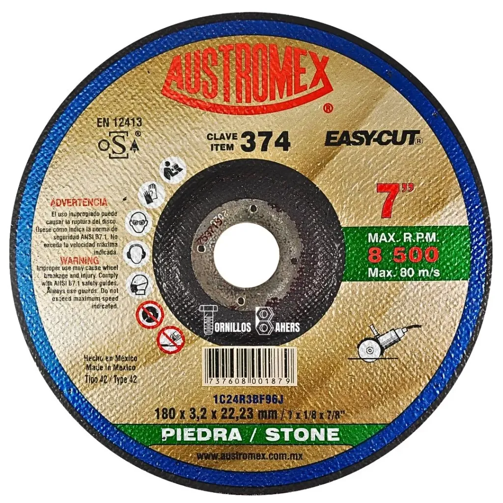 [AUS374] DISCO CTE PIED 3/32X7/8X7  374 AUST