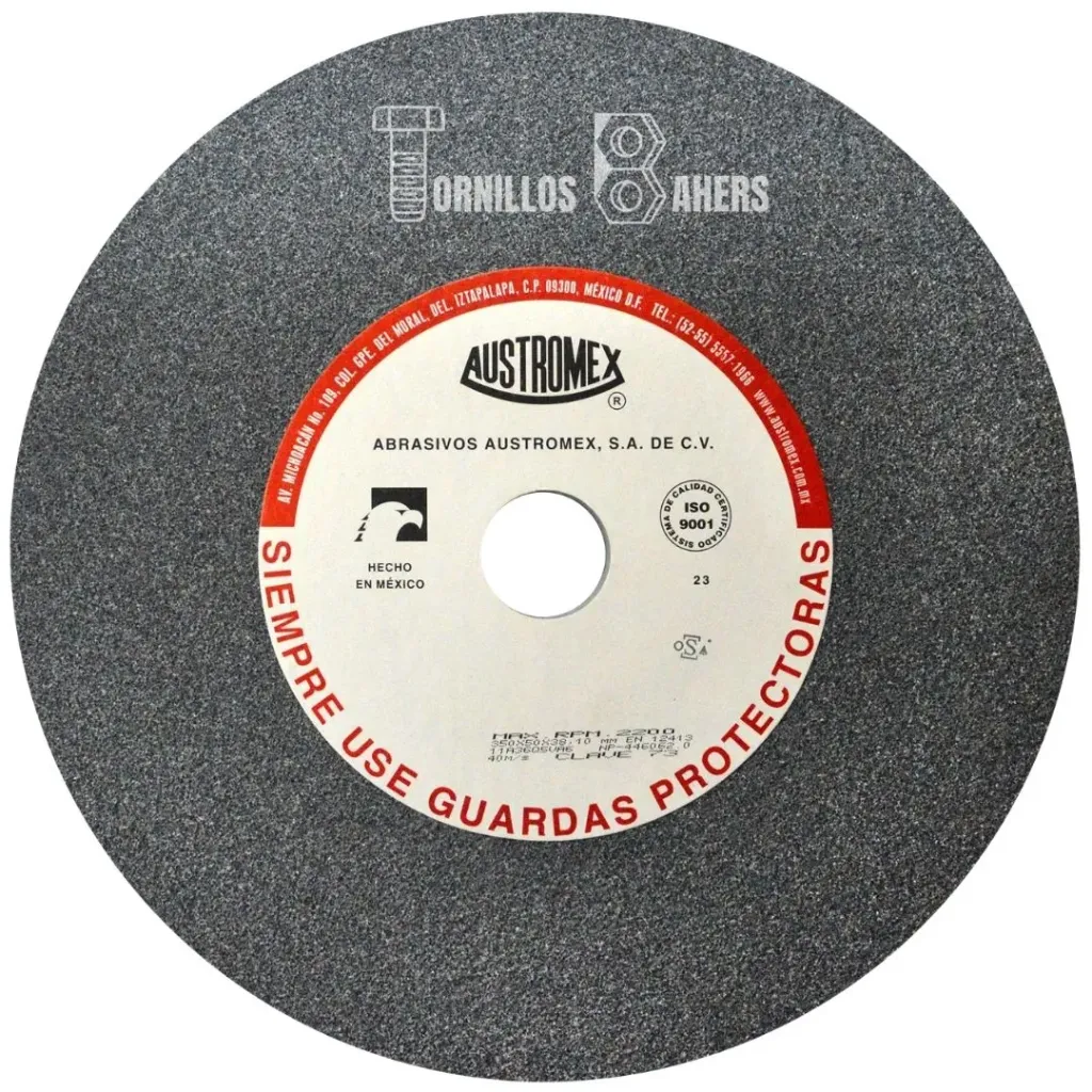 RUEDA ABRASIVA 350X38X51 BURDO GRIS 73 AUSTROMEX