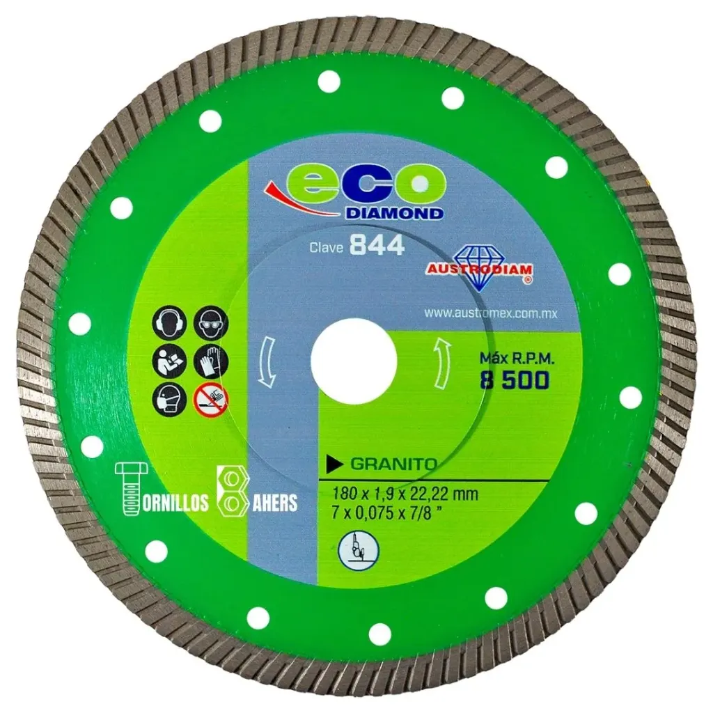 [AUS844] DISCO DIAMANTE 180X1.9X22 ECO 60-80 844 AUSTROMEX