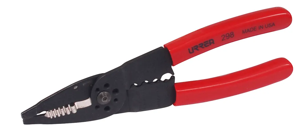 [HR298] PINZA PELA ALAMBRE 8-3/16 298 URREA
