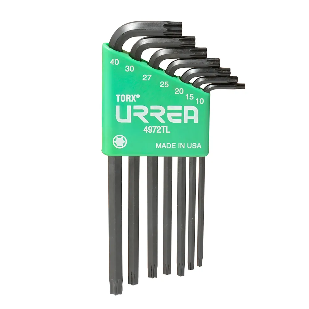 JGO LLAVES HEX L TORX LARGA 7PZS 4972TL URREA
