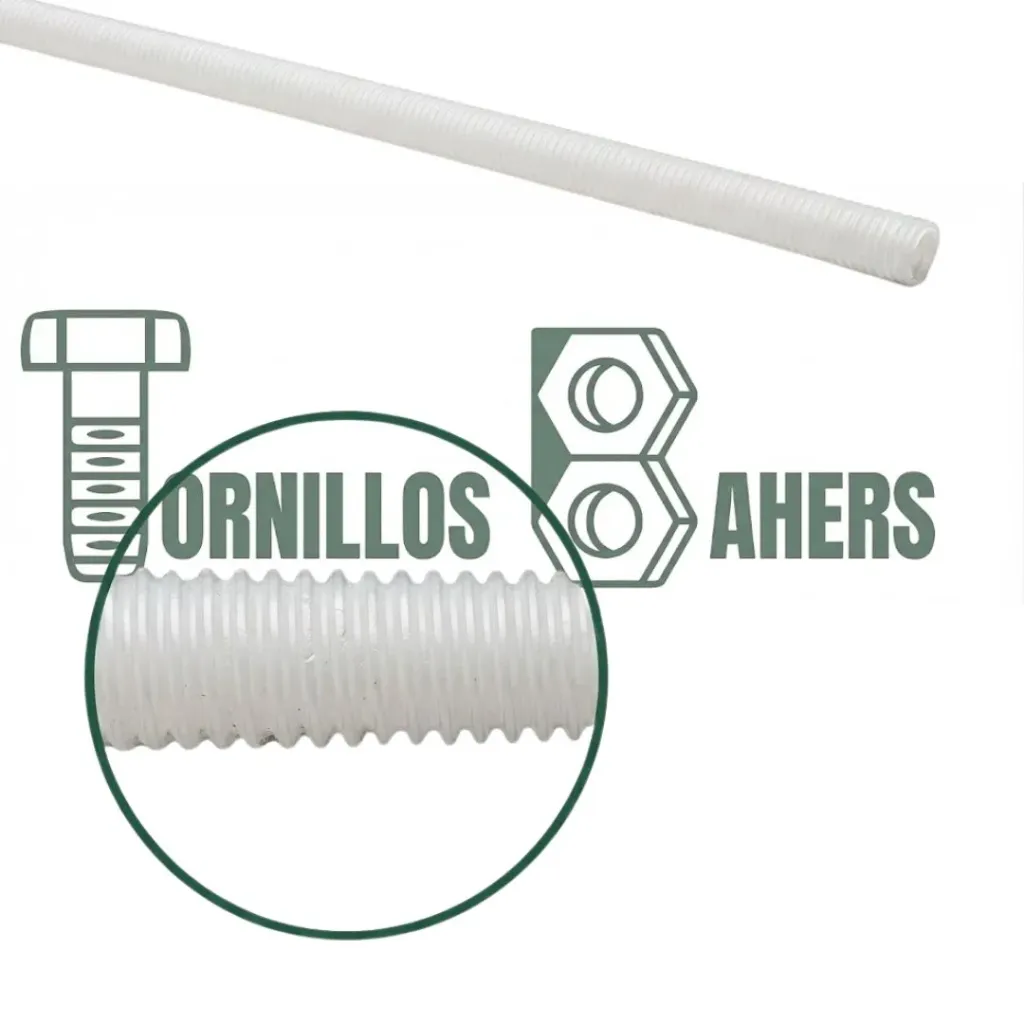 [PL3837516TR] VARILLA ROSC NYLON 3/8-16 X 2 PIES