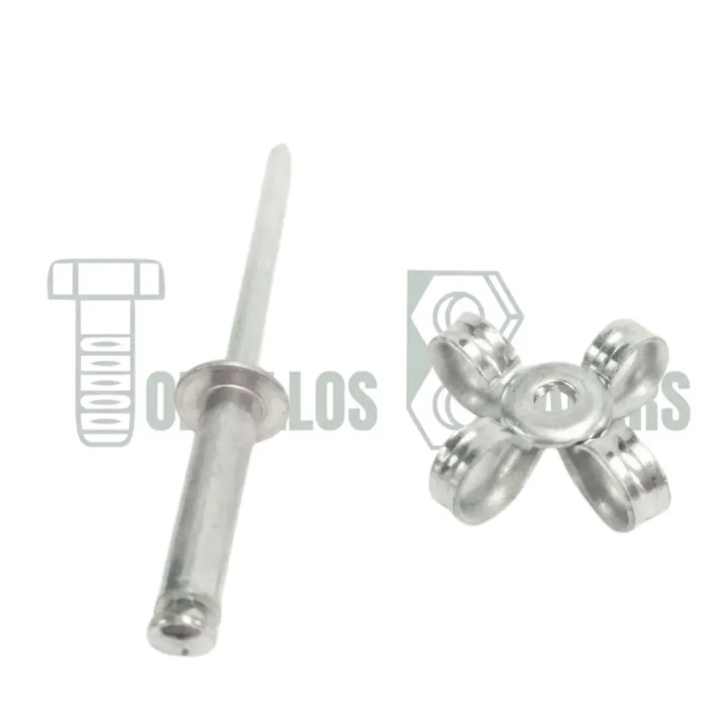 REMACHE DE CLAVO AL/AC 4.8X20 NO.610 FLOR AMPLIA