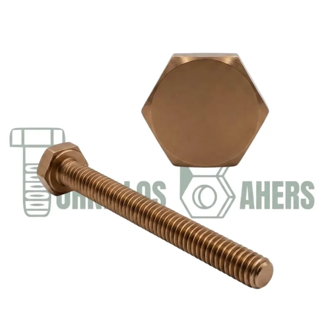 [TB06032] TOR HEX BR SI 1/4 X 1-1/4 NC