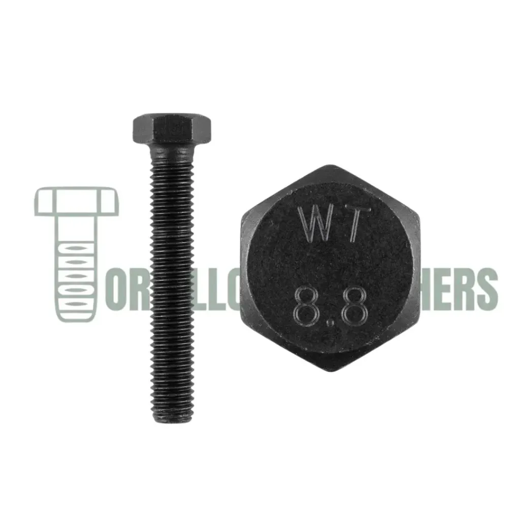 [TOC06050] TOR HEX MIL G8.8 6-1.0 X 50 DIN 933