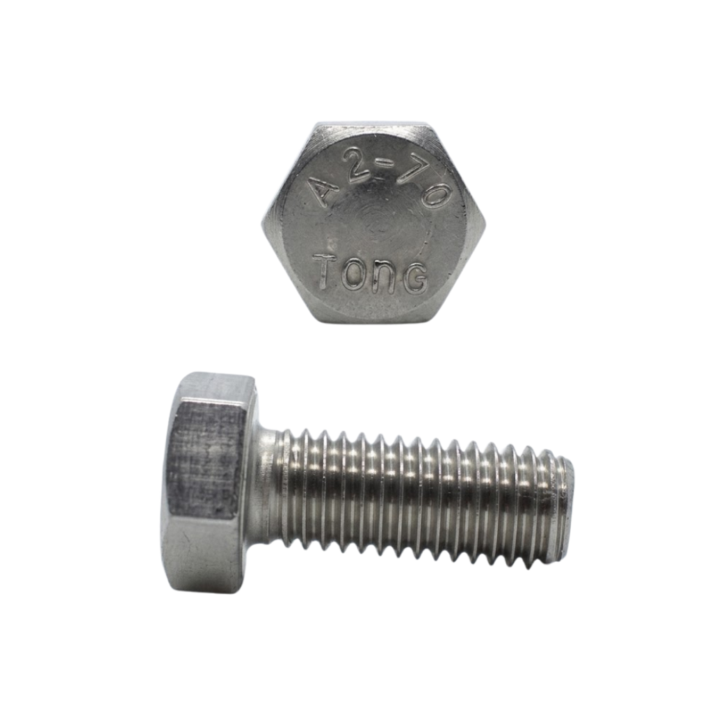 TOR HEX MIL INOX 8 X 30 A2