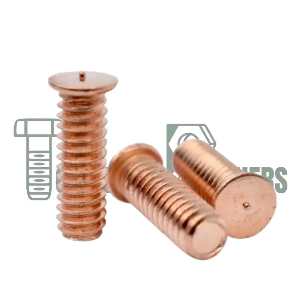 [TS06025] TORNILLO SOLDABLE  1/4-20 X 1 COBRIZADO
