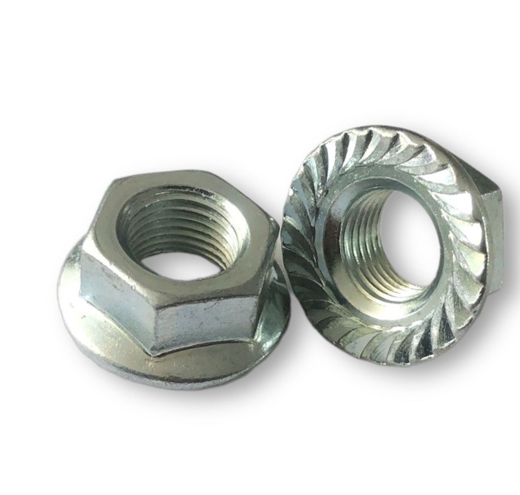 TUERCA HEX FLANGE ASERR 3/8-24