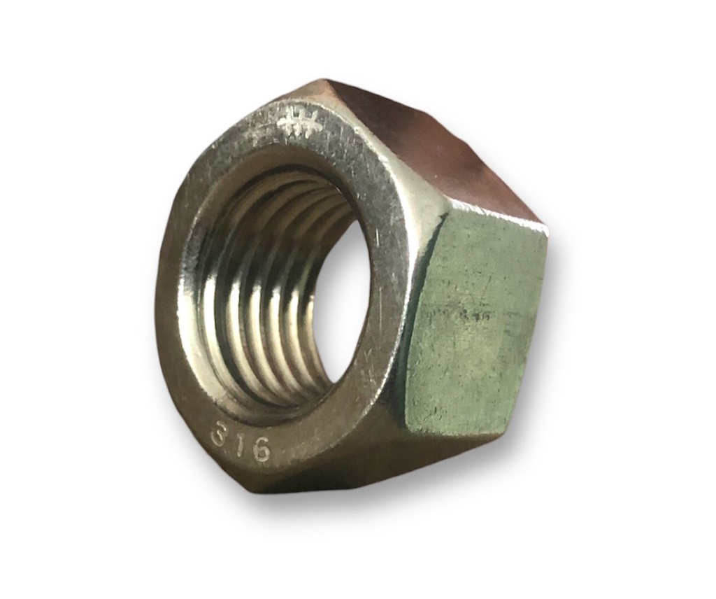 TUERCA HEX INOX 316 10-32