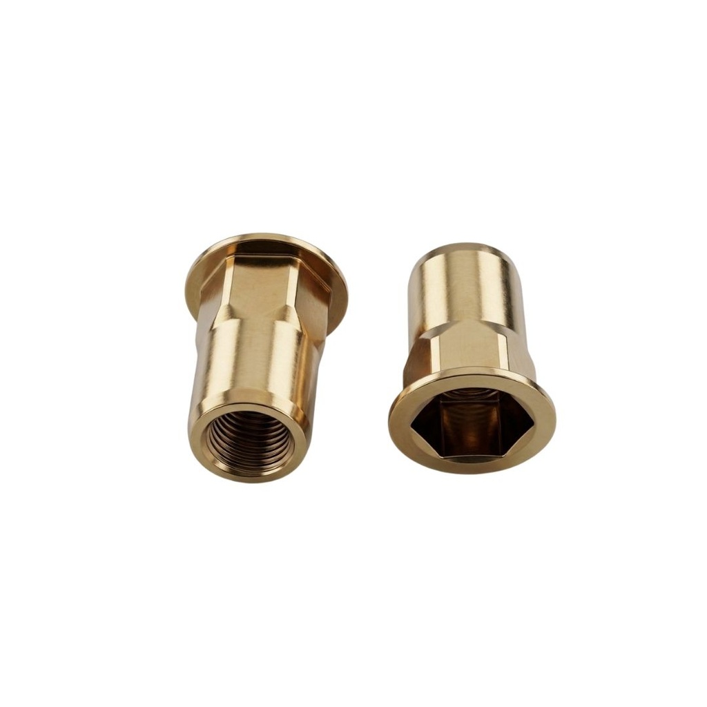 TUERCA REMACHABLE 1/2-13 SEMI HEX CALTA ACERO