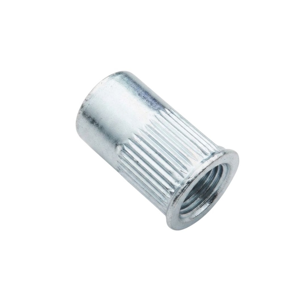 TUERCA REMACHABLE M5-0.8 CBAJA ACERO GALV