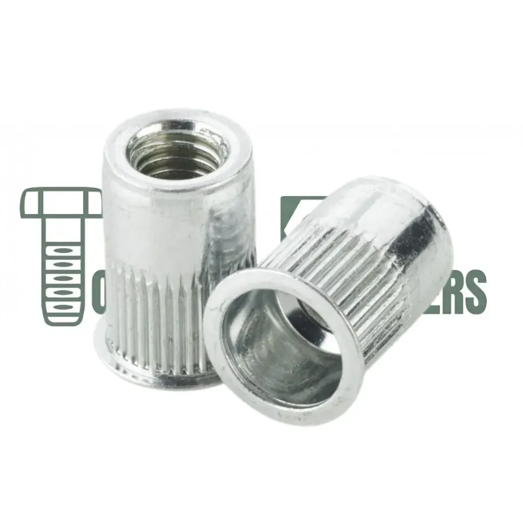 [UIMCBG06] TUERCA REMACHABLE M6-1.0 CBAJA ACERO GALV