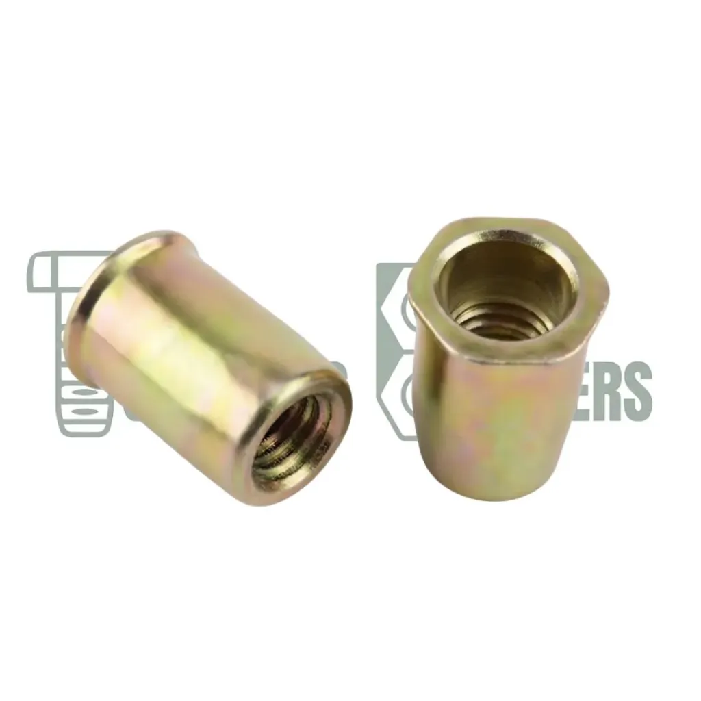 [UIMHCB08] TUERCA REMACHABLE M8-1.25 HEX CBAJA ACERO