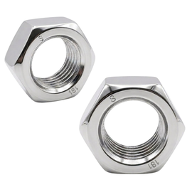 [UO6G16] TUERCA HEX MIL CL6 16-2.0 GALV DIN 934