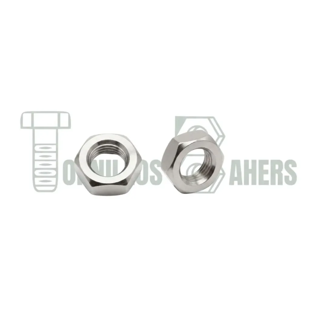 [UOCTI12] CONTRA TUERCA HEX MIL 12-1.75 INOX A2 DIN 936
