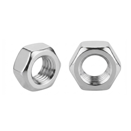 TUERCA HEX MIL 12-1.75 INOX IZQ.