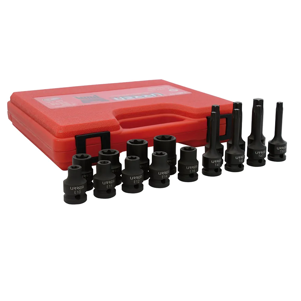 [HR74ET17] JGO DADO IMP 1/2 TORX HEMBRA 16PZ 74ET17 URREA