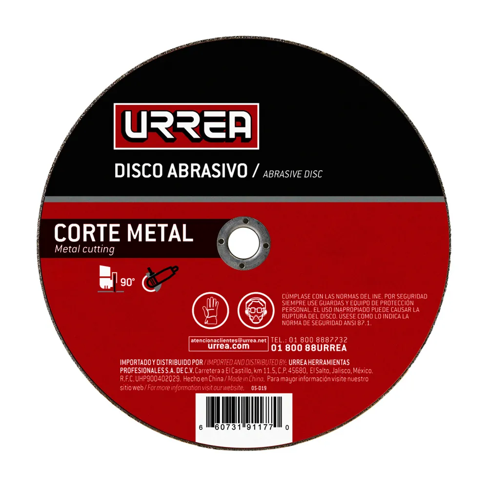 [HRAMCS04] DISCO DE CORTE 114X1X22 AMCS04 URREA