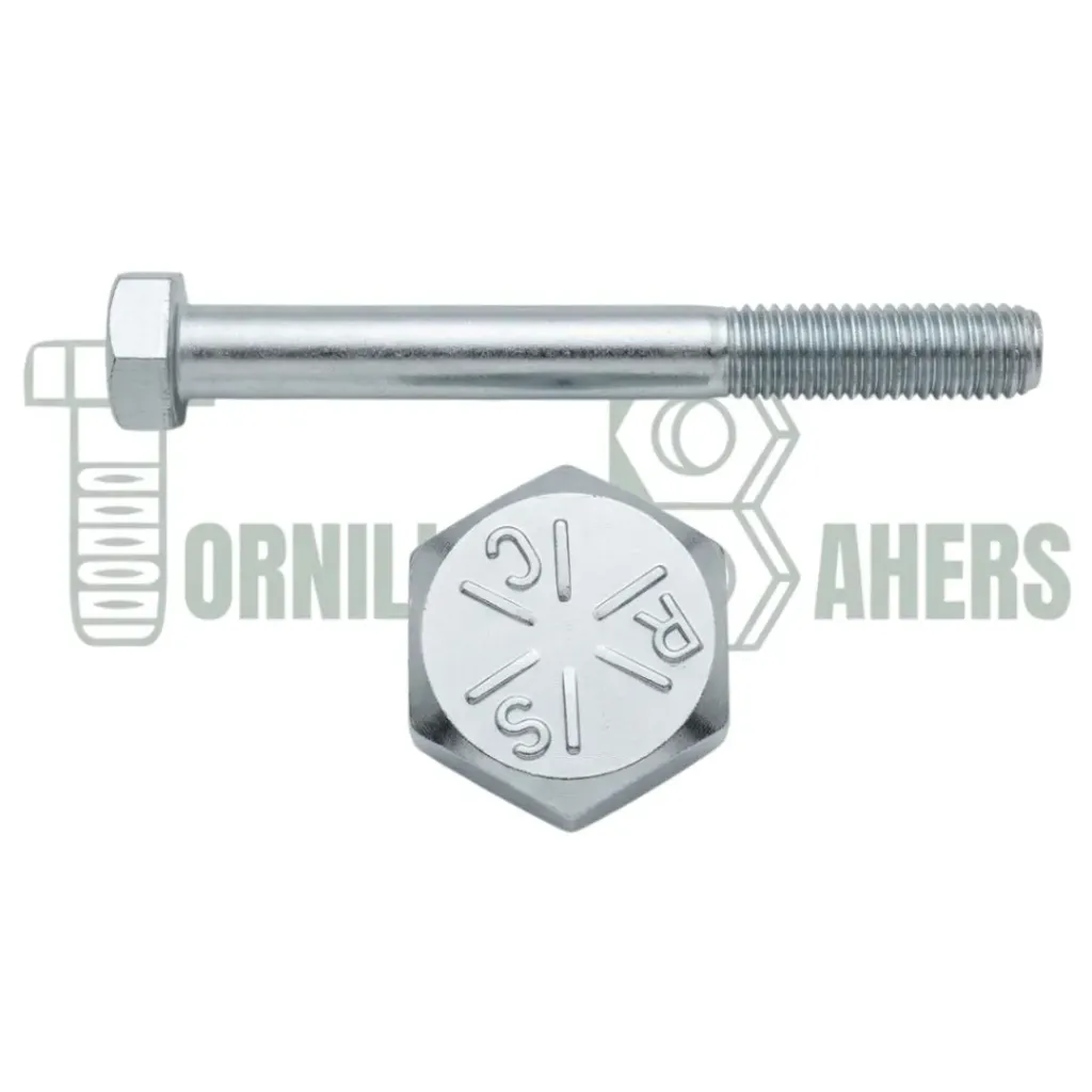 [T8FG09051] TOR HEX G8 3/8 X 2 NF GALV